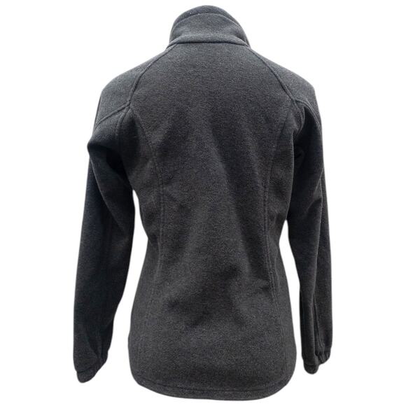 Columbia Fleece Jacket Women's Gray Full Zip Size Small - Picture 3 of 5